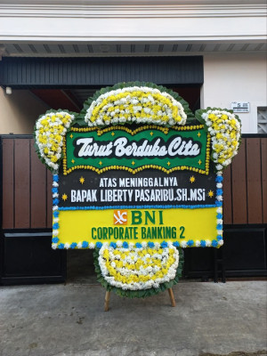 Papan Bunga Duka di Tapos